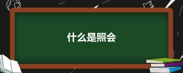 照会是什么意思啊 照会是什么意思