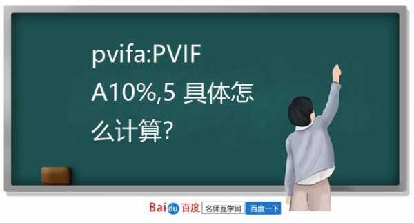 ifa是什么,PVIFA是什么 