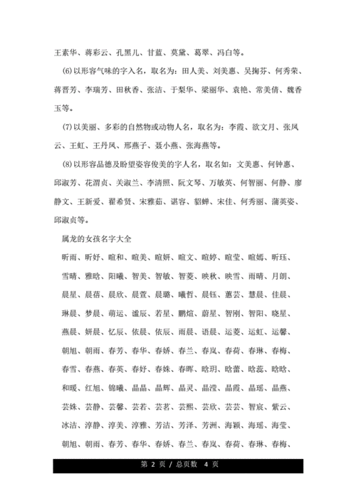 属龙的宝宝小名叫什么 宝宝小名叫什么