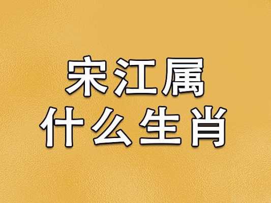 宋江代表什么生肖,宋江什么生肖? 