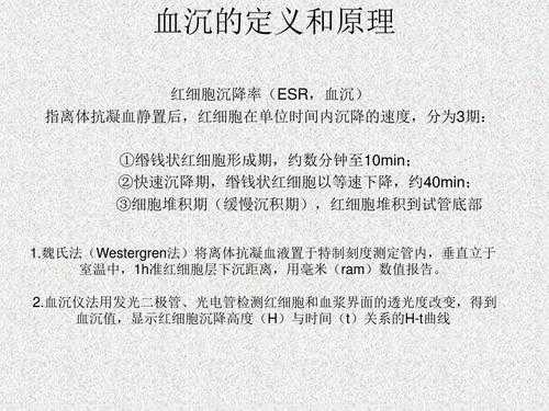 血沉40代表什么意思啊-血沉40代表什么意思