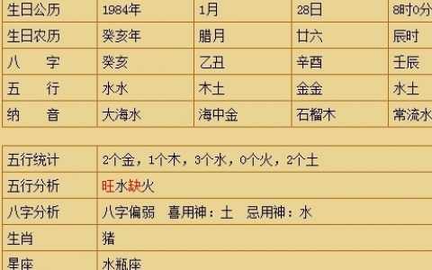 83年是什么命 五行属什么火