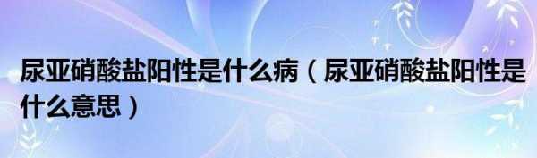 尿亚硝酸盐阳性是什么意思_尿亚硝酸盐阳性是什么意思?